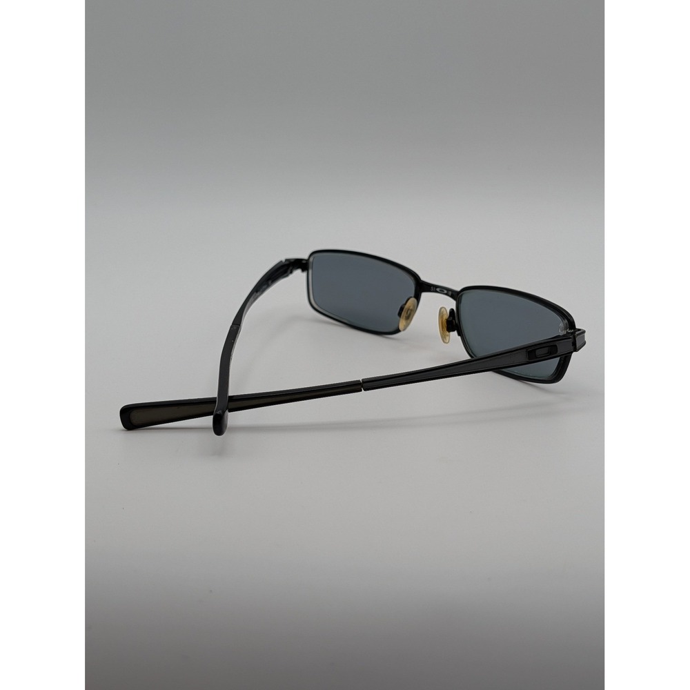 Oakley Rotor 2.0 Polished Black Metal Eyeglasses Frames Only Rectangular